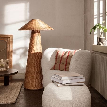 Dou Floor Lamp Natural