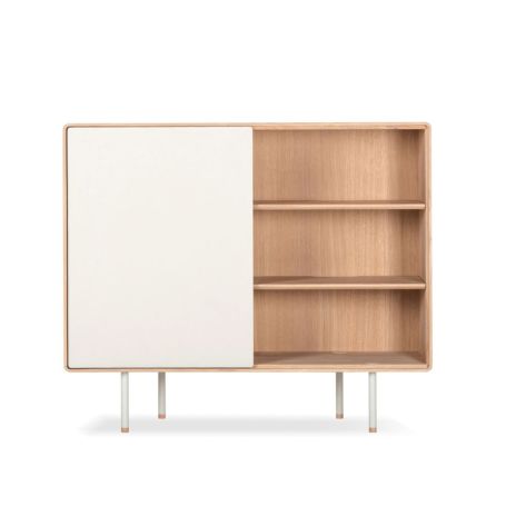 Fina Dresser 118 With Doors Oak Mushroom