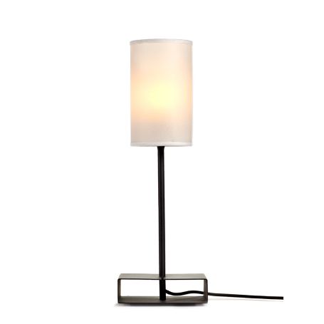 Fold Table Lamp White Black