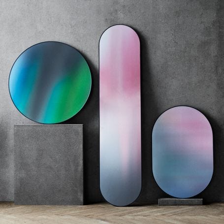 Studio Roso Wall Mirror Ocean Oval