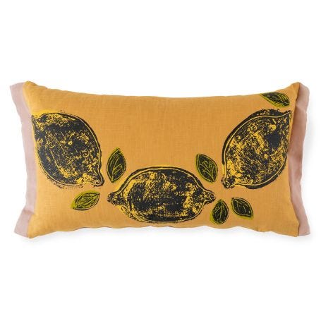 Frutteto Limone Cushion 35 x 55cm