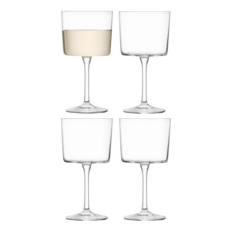 Gio Wine Glass Set of 4 Clear