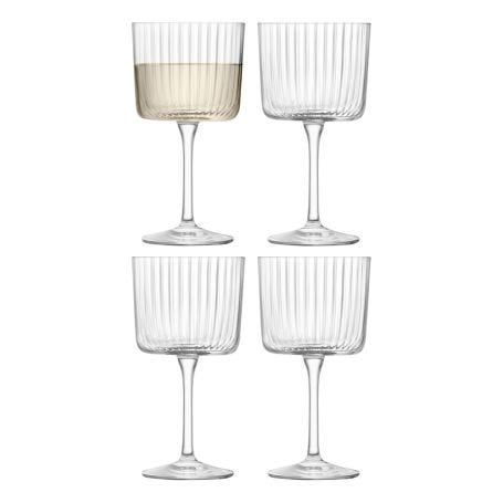 Gio Line Wine Glass Set of 4 Clear