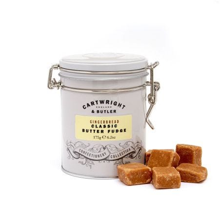 Gingerbread Fudge in Tin