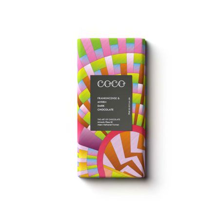 Frankincense and Myrrh Dark Chocolate Bar