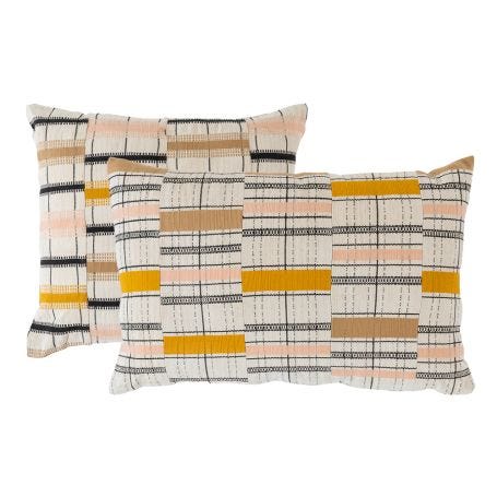 Kente Cushion Rose