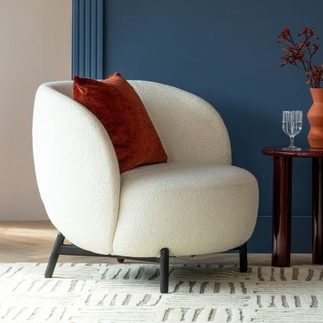 Boucle Velvet Cushion 45 x 45cm