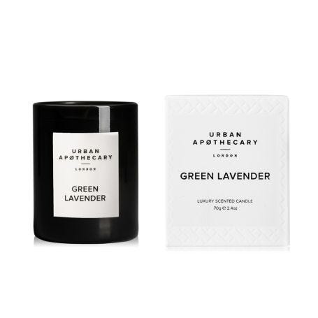 Green Lavender Candle