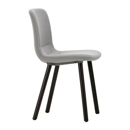 Hal Soft Wood Chair Dumet Pebble Dark Oak Legs