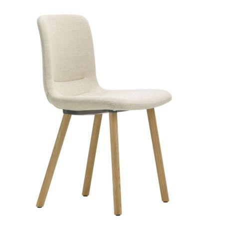 Hal Soft Wood Chair Credo Cream Natural Oak Legs