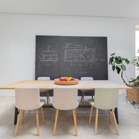 Hal Soft Wood Chair Credo Cream Natural Oak Legs