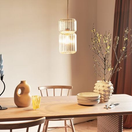 Holbeck Pendant Amber