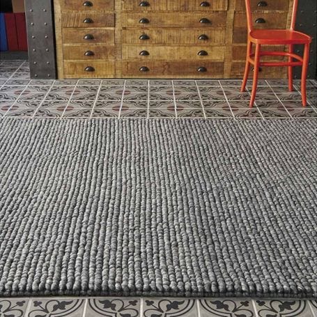 Hoot Rug Grey