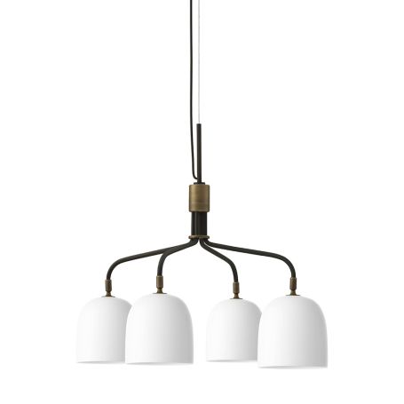 Howard Chandelier 4 Short Arm Bone China