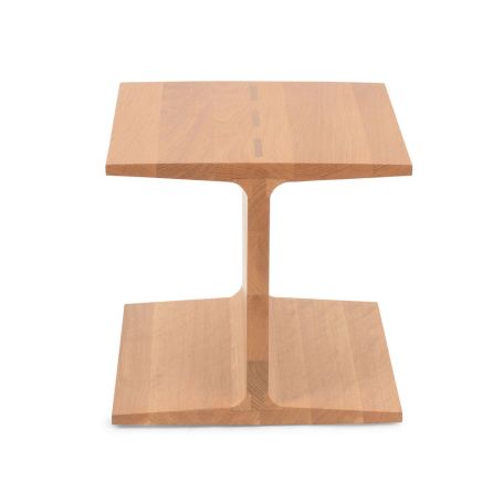 I-Beam Side Table Danish Oiled Oak