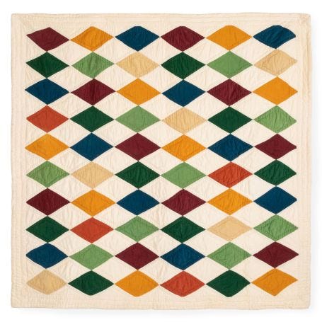 Harlequin Cord Quilt 160 x 200cm