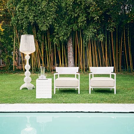 Eur Stool White