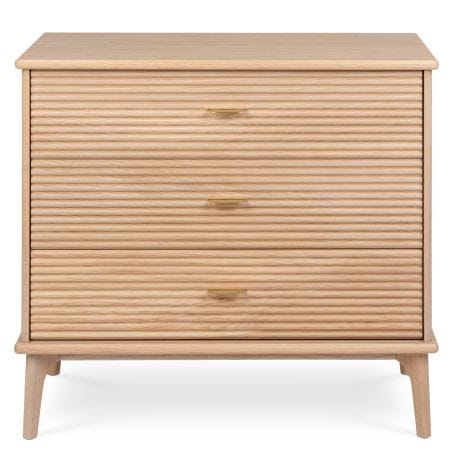 Kendal 3 Drawer Dresser Light Oak