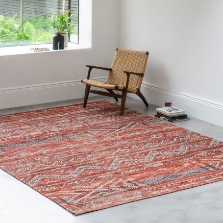 Kilim Rug Fez Red