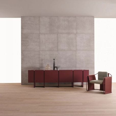 Kimono Armchair St moritz 90 and Cuoio Leather 26