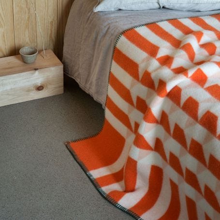 Kvam Throw Orange 135 x 200cm