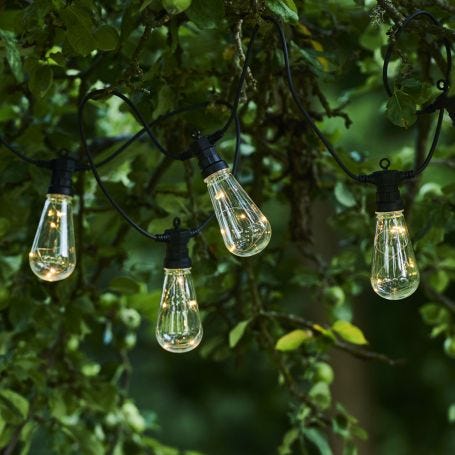 Lasse Outdoor String Lights Clear Supplement Set