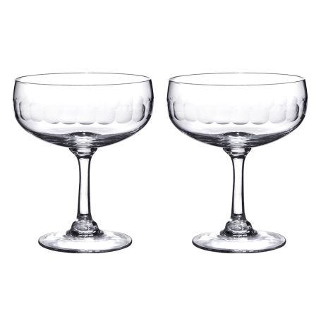 Cocktail Glasses Lens Set of 4