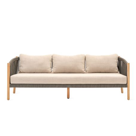 Lento Lounge Sofa 3 seater Almond