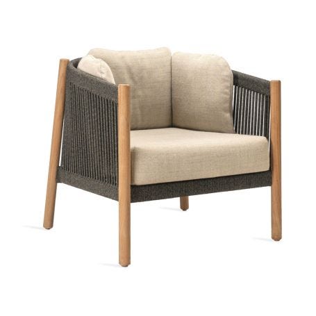 Lento Lounge Chair Almond Wing Cushion 