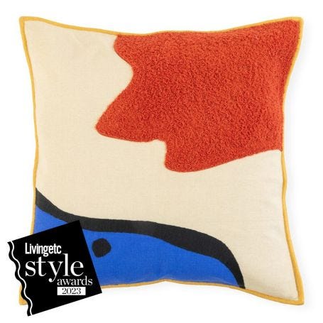 Heal's + LF Markey Cushion Red Multi