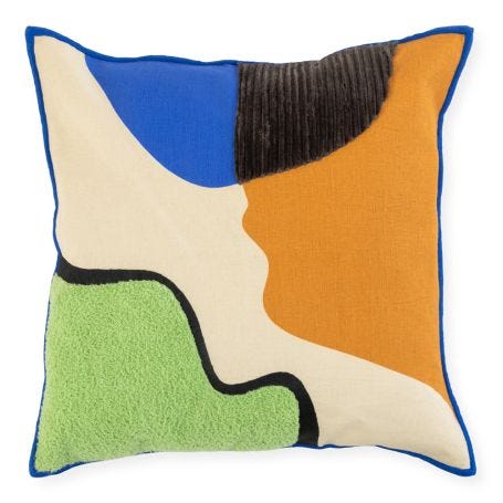 Heal's + LF Markey Cushion Green Multi