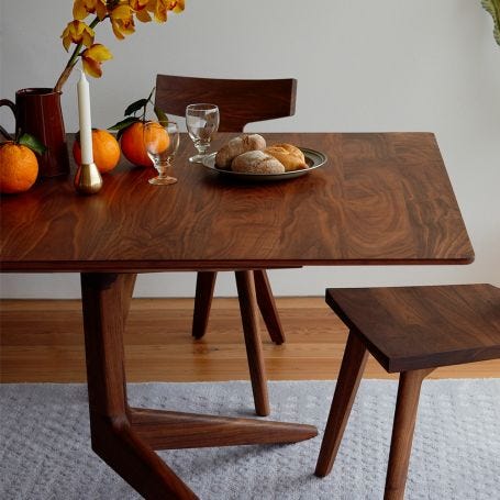 Light Extending Dining Table