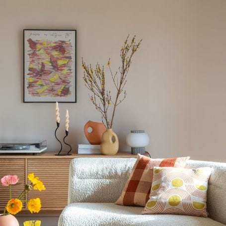 Floral in Motion Print by Print Sisters