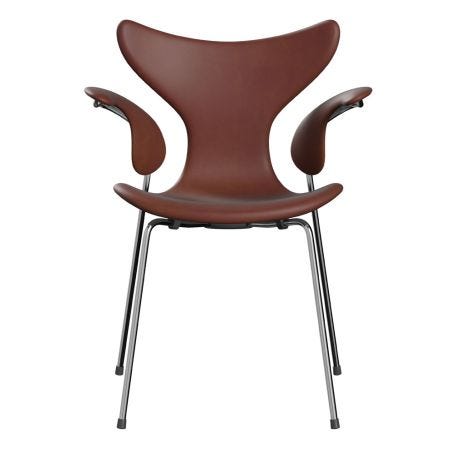 Lily Armchair Grace Leather Anniversary Piece