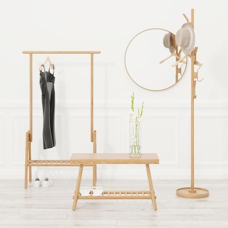Bench 75 Natural Oak
