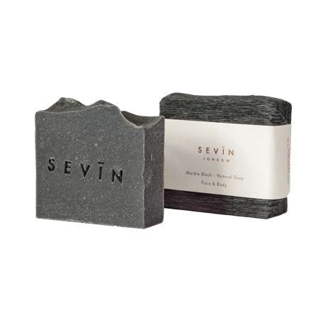 Marble Black Soap