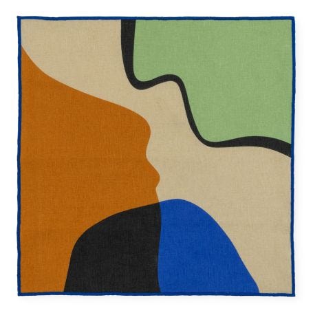 Heal's + LF Markey Napkin Print