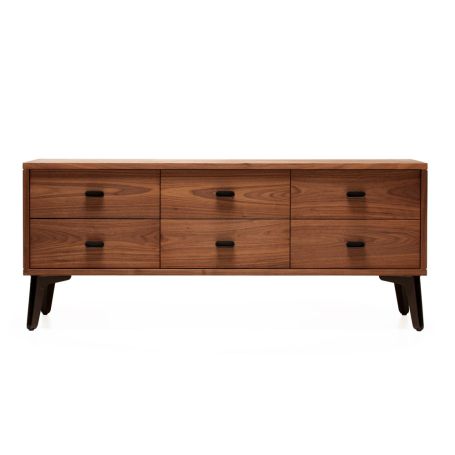 McQueen Low Chest Walnut