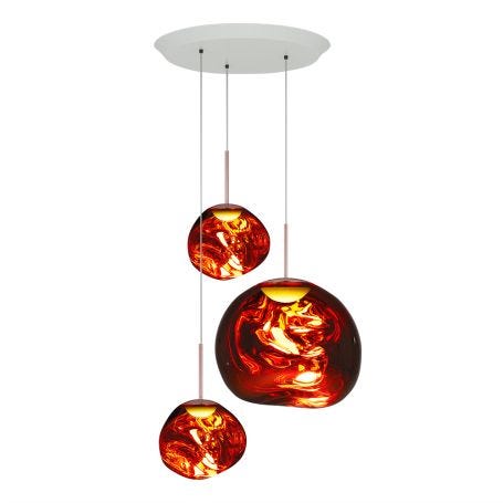 Melt trio chrome finish (on)