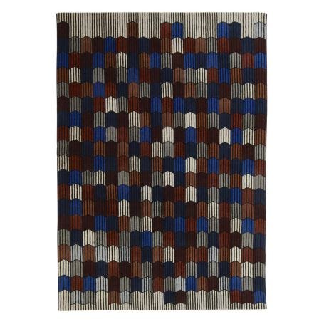 Memoire D'une Trame Rug Blue 200 x 300cm