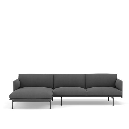 Outline Corner Chaise Sofa Left Hand Facing