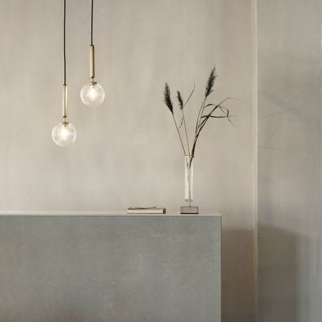 Miira 1 Pendant Light Brass