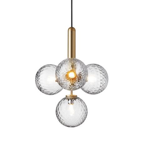 Miira 4 Pendant Light Brass