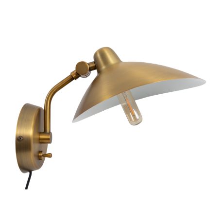 Milton Wall Light Brass