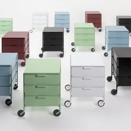 Mobil Matt 3 Drawers Storage System