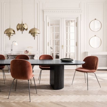Moon Elliptical Dining Table