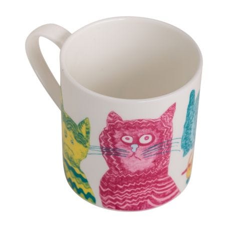 Miaow For Now Fine Bone China Mug