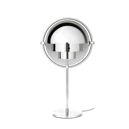 Multi Lite Table Lamp Chrome Base
