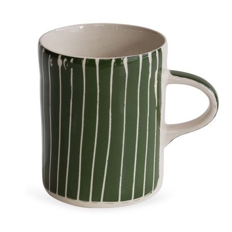 Sgraffito Demi Mug