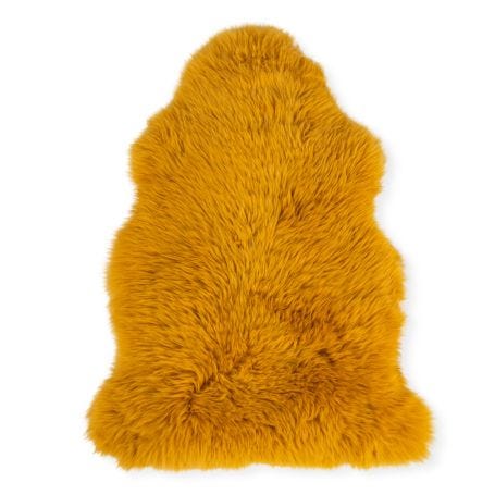 New Zealand Long Wool Sheepskin 90 x 60cm